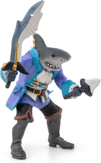 Imagine PAPO FIGURINA MUTANT RECHIN CU JACHETA ALBASTRA