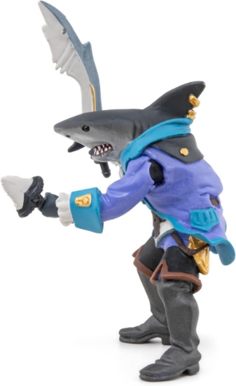 Imagine PAPO FIGURINA MUTANT RECHIN CU JACHETA ALBASTRA