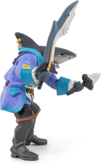 Imagine PAPO FIGURINA MUTANT RECHIN CU JACHETA ALBASTRA