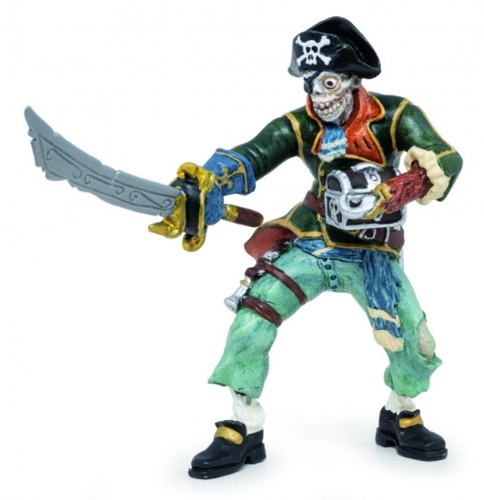 Imagine PAPO FIGURINA PIRAT ZOMBIE
