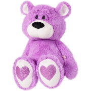 Imagine Plus ursuleț Andry liliac 45cm