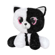 Imagine Plus Pisica Negru cu Alb 25cm