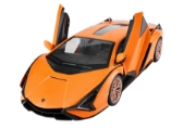 Imagine MASINA CU TELECOMANDA LAMBORGHINI SIAN PORTOCALIU CU SCARA 1 LA 14