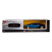 Imagine MASINA CU TELECOMANDA BUGATTI CHIRON ALBASTRU CU SCARA 1 LA 24