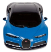 Imagine MASINA CU TELECOMANDA BUGATTI CHIRON ALBASTRU CU SCARA 1 LA 24