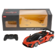 Imagine MASINA CU TELECOMANDA McLAREN SENNA PORTOCALIU CU SCARA 1 LA 18