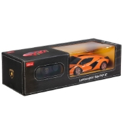 Imagine MASINA CU TELECOMANDA LAMBORGHINI SIAN PORTOCALIU CU SCARA 1 LA 24