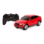 Imagine MASINA CU TELECOMANDA BMW X6 ROSU CU SCARA 1 LA 24