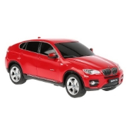 Imagine MASINA CU TELECOMANDA BMW X6 ROSU CU SCARA 1 LA 24