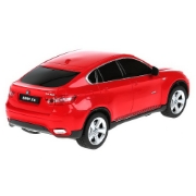 Imagine MASINA CU TELECOMANDA BMW X6 ROSU CU SCARA 1 LA 24