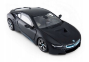 Imagine Mașinuță metalică BMW i8 negru scară 1 la 24