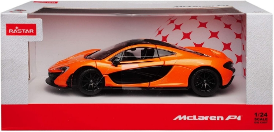 Imagine MASINUTA METALICA McLAREN P1 PORTOCALIU SCARA 1 LA 24
