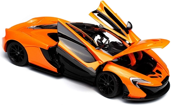 Imagine Masinuta metalica McLaren P1 portocaliu scara 1 la 24