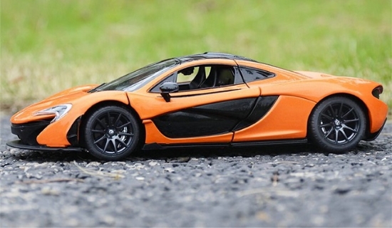 Imagine Masinuta metalica McLaren P1 portocaliu scara 1 la 24