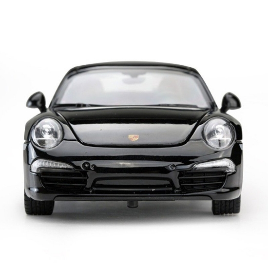 Imagine  Masinuta metalica Porsche 911 negru scara 1 la 24