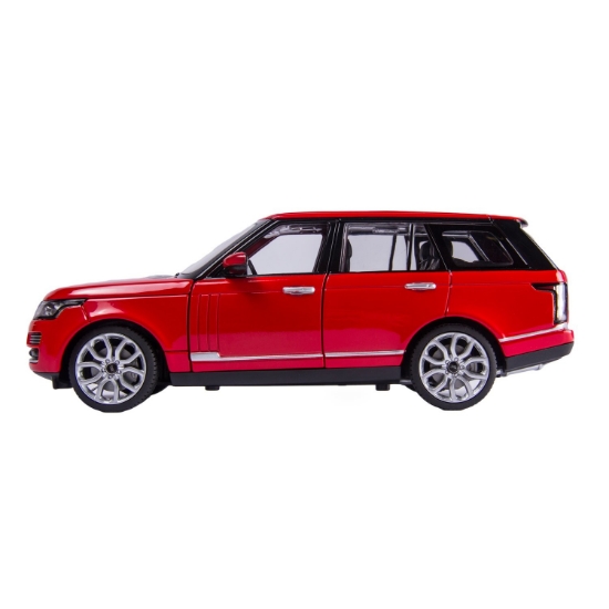 Imagine Masinuta metalica Range Rover roșu scara 1 la 24