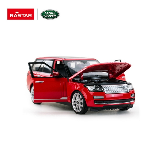 Imagine Masinuta metalica Range Rover roșu scara 1 la 24