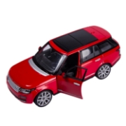 Imagine Masinuta metalica Range Rover roșu scara 1 la 24