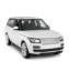 Imagine Masinuta metalica Range Rover alb scara 1 la 24