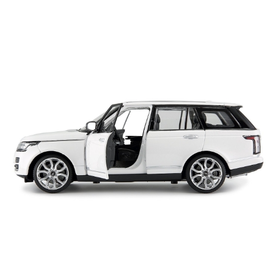 Imagine Masinuta metalica Range Rover alb scara 1 la 24