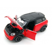Imagine MASINUTA METALICA MINICOOPER ROSU SCARA 1 LA 24