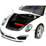 Imagine MASINUTA METALICA PORSCHE 911 ALB SCARA 1 LA 24