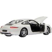 Imagine MASINUTA METALICA PORSCHE 911 ALB SCARA 1 LA 24