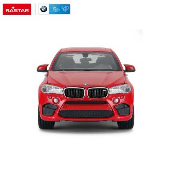 Imagine Mașinuță metalică BMW X6M roșu scară 1 la 24