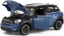 Imagine  Masinuta metalica MiniCooper albastru scara 1 la 24