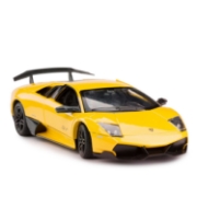 Imagine MASINUTA METALICA  LAMBORGHINI MURCIELAGO LP670-4 GALBEN SCARA 1 LA 24