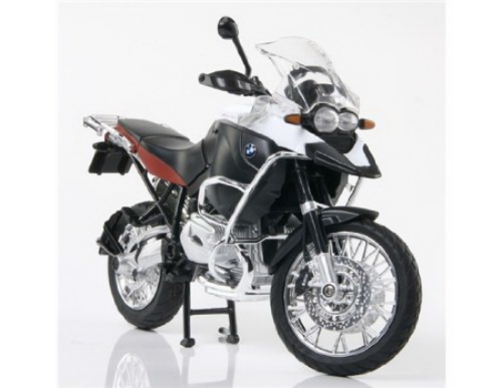 Imagine Motocicleta metalică BMW RS1200 GS roșu scara 1 la 9