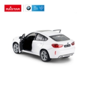 Imagine Mașinuță metalică BMW X6M alb scară 1 la 24