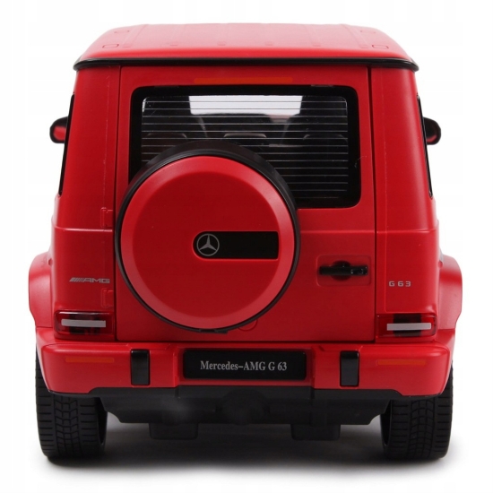 Imagine MASINA CU TELECOMANDA MERCEDES-BENZ G63 ROSU SCARA 1 LA 24