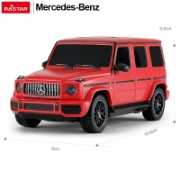 Imagine MASINA CU TELECOMANDA MERCEDES-BENZ G63 ROSU SCARA 1 LA 24