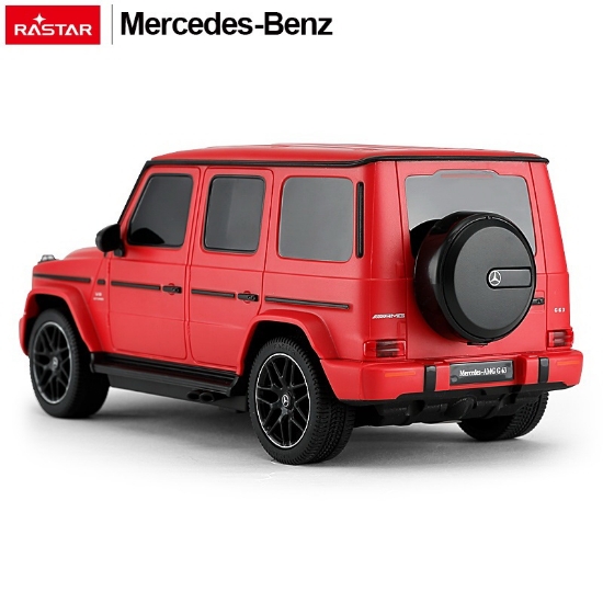 Imagine MASINA CU TELECOMANDA MERCEDES-BENZ G63 ROSU SCARA 1 LA 24
