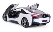 Imagine MASINA CU TELECOMANDA BMW I8 ALB SCARA 1 LA 14