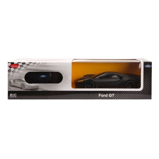 Imagine MASINA CU TELECOMANDA FORD GT NEGRU SCARA 1 LA 24