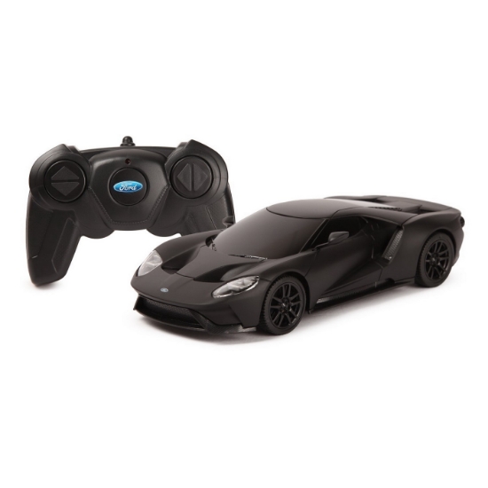 Imagine MASINA CU TELECOMANDA FORD GT NEGRU SCARA 1 LA 24