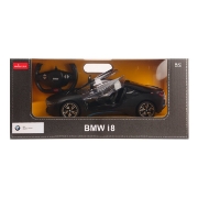 Imagine MASINA CU TELECOMANDA BMW I8 NEGRU SCARA 1 LA 14