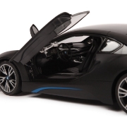 Imagine MASINA CU TELECOMANDA BMW I8 NEGRU SCARA 1 LA 14