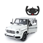Imagine MASINA CU TELECOMANDA MERCEDES-BENZ G63 ALB SCARA 1 LA 14