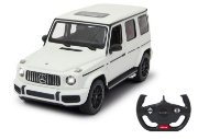 Imagine MASINA CU TELECOMANDA MERCEDES-BENZ G63 ALB SCARA 1 LA 14