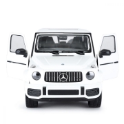 Imagine MASINA CU TELECOMANDA MERCEDES-BENZ G63 ALB SCARA 1 LA 24