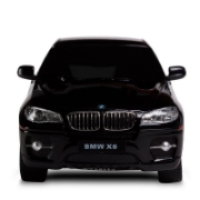 Imagine MASINA CU TELECOMANDA BMW X6 NEGRU CU SCARA 1 LA 24