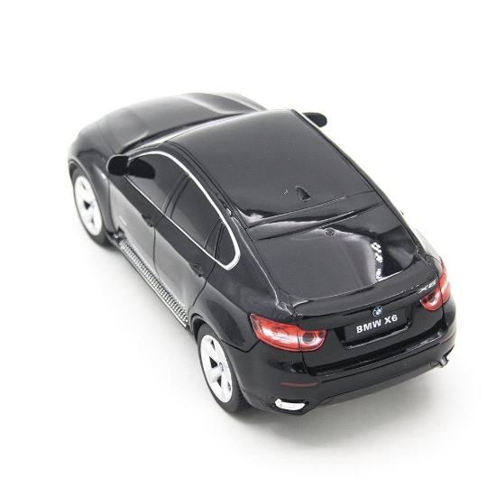 Imagine MASINA CU TELECOMANDA BMW X6 NEGRU CU SCARA 1 LA 24