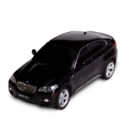 Imagine MASINA CU TELECOMANDA BMW X6 NEGRU CU SCARA 1 LA 24