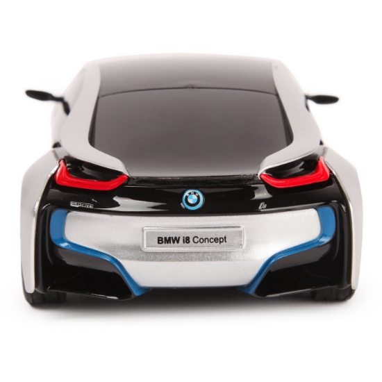 Imagine Mașină cu telecomandă BMW i8 argintiu, scară 1:24