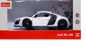 Imagine MASINUTA METALICA AUDI R8 ALB SCARA 1 LA 24