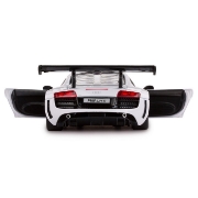 Imagine MASINUTA METALICA AUDI R8 ALB SCARA 1 LA 24