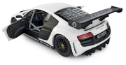 Imagine MASINUTA METALICA AUDI R8 ALB SCARA 1 LA 24